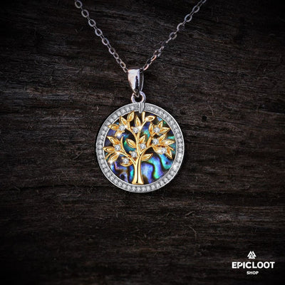 925 Silver Tree of Life Pendant Necklace