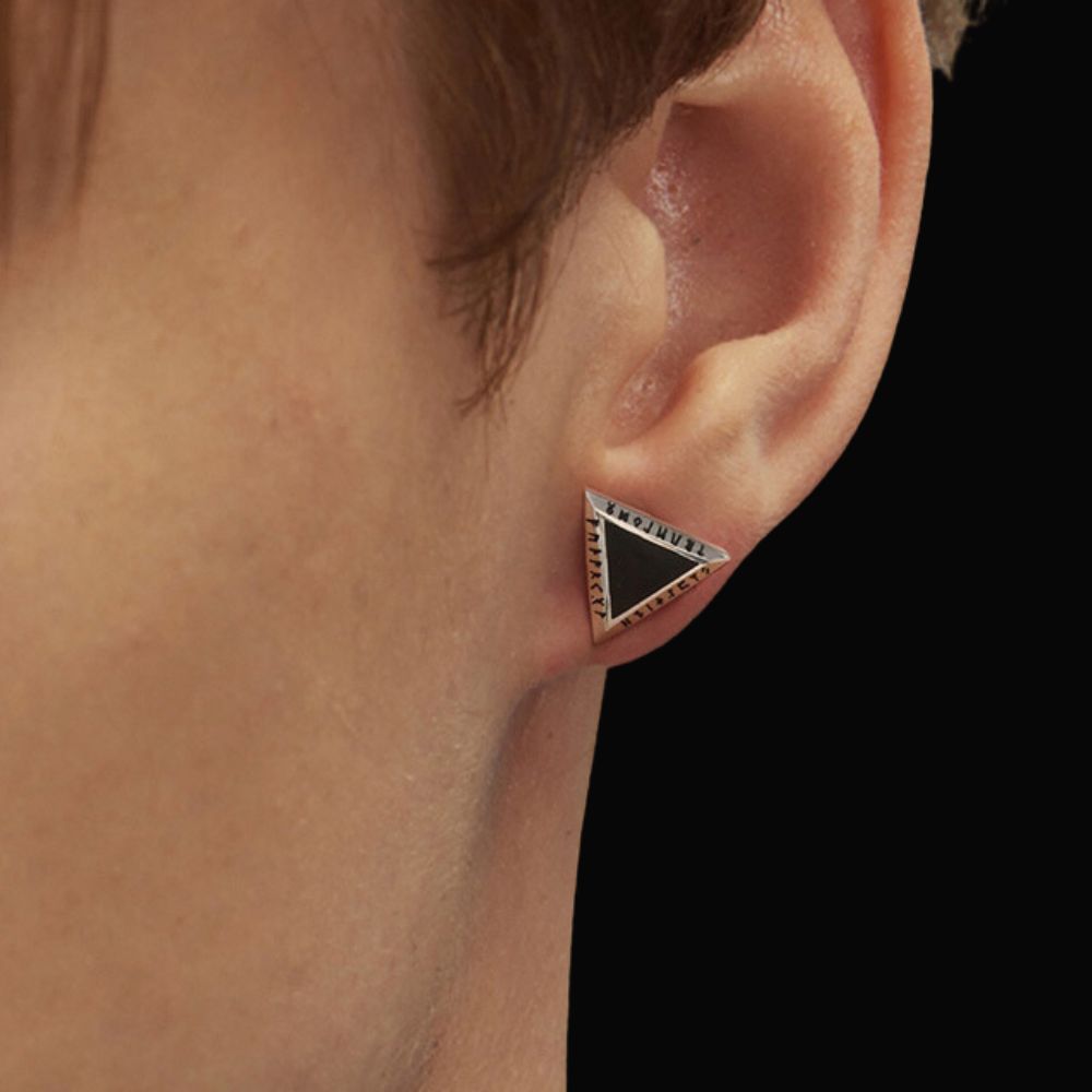 Nordic Runes Viking Earrings