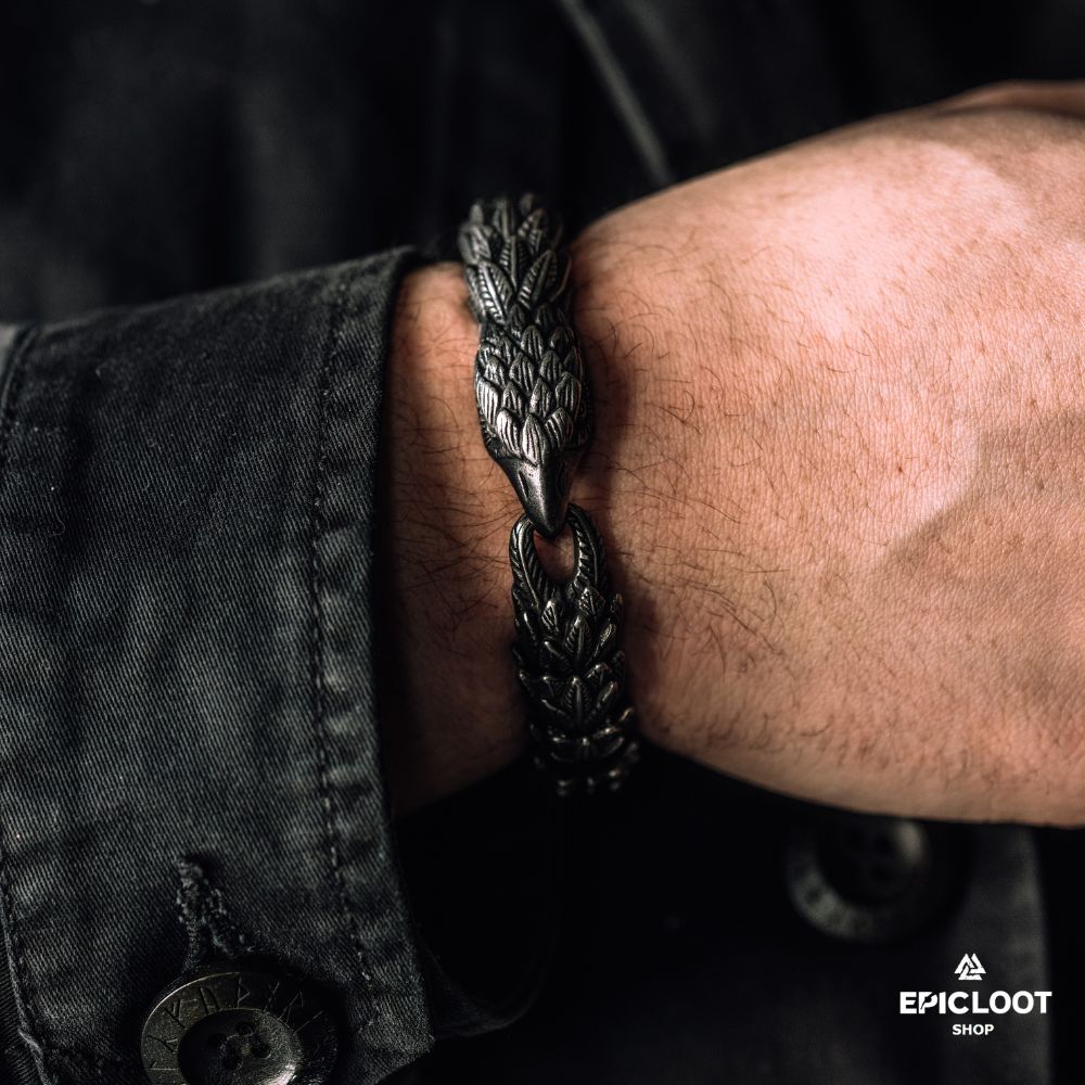 Norse Raven Bracelet