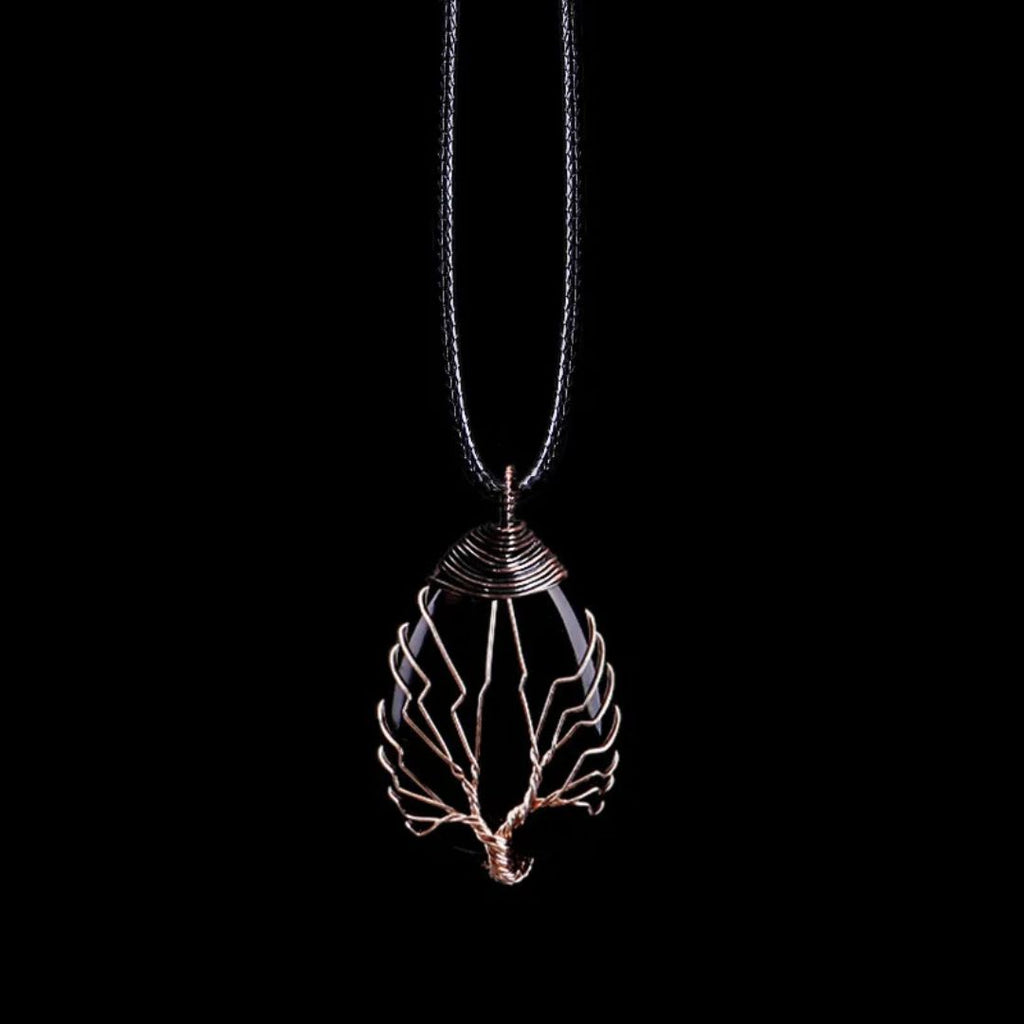 Yggdrasil Realms Crystal Pendant