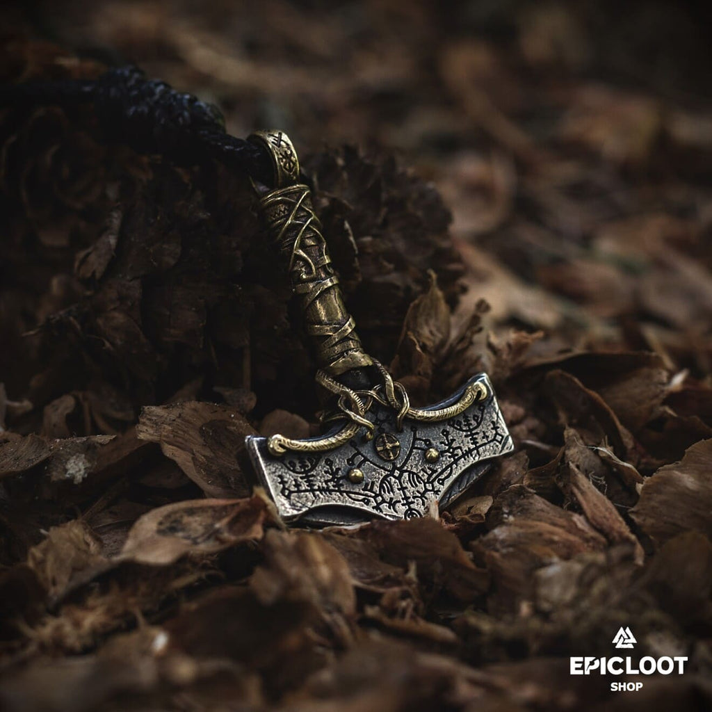 925 Silver Thor's Hammer Necklace