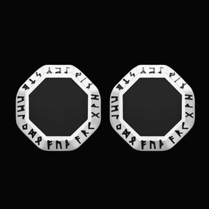 Norse Runic Viking Earrings