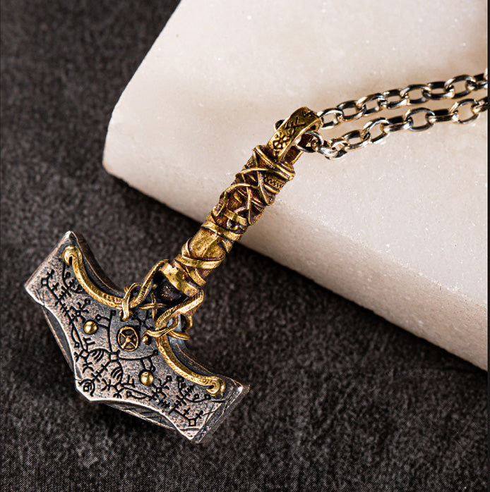925 Silver Thor's Hammer Necklace