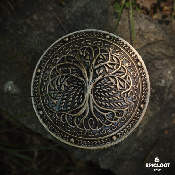 Handcrafted Yggdrasil Tree Viking Jewelry Box