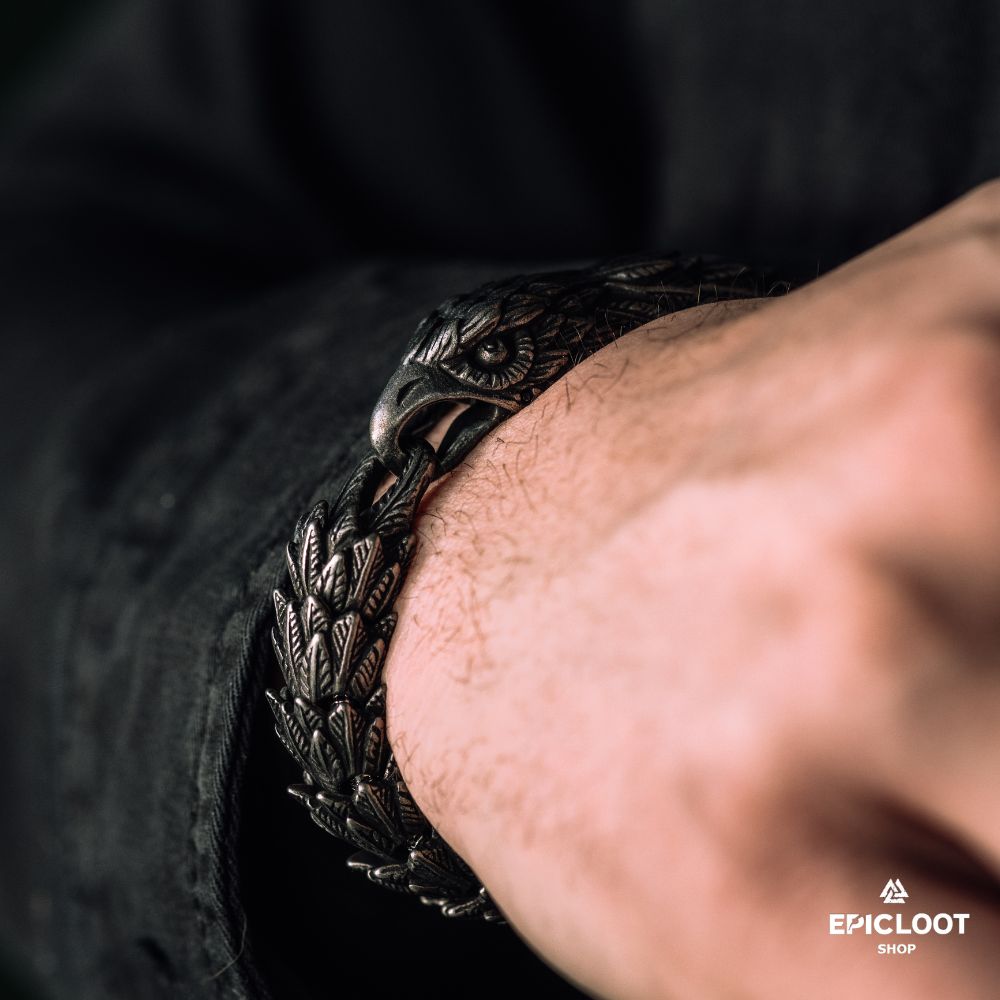Norse Raven Bracelet