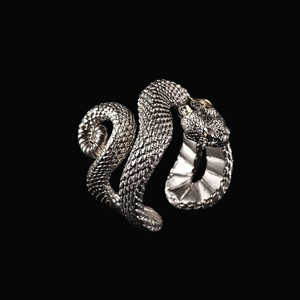 Jormungandr Snake Ring