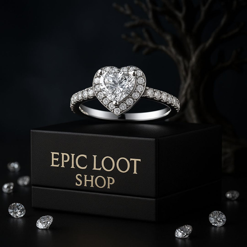 Elaria Ring - Norse Women's Ring - Close-up | Epic Loot Shop