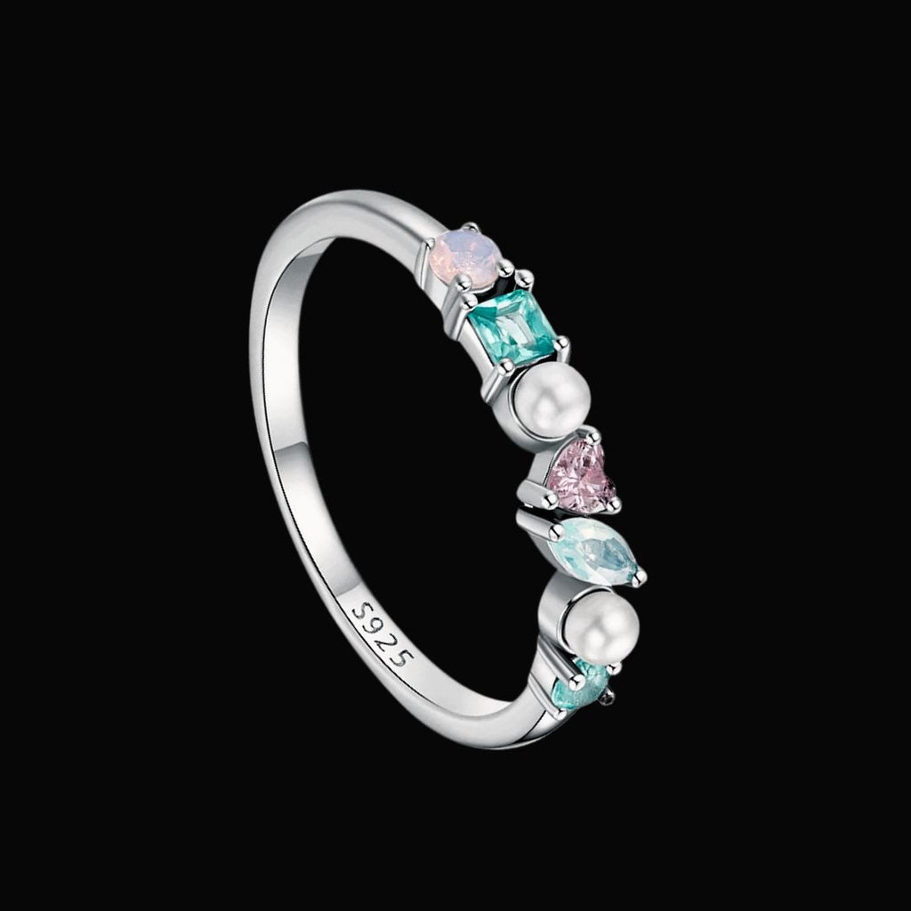 Freyja’s Seven Blessings - Norse Women's Ring - Side Profile | Epic Loot Shop