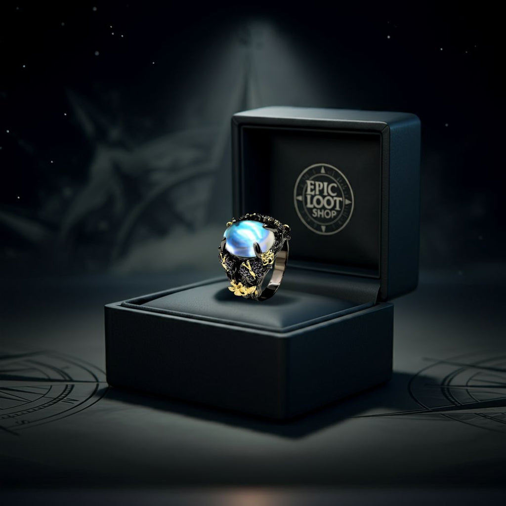 Eira’s Grace Ring - Norse Women's Ring - Side Profile | Epic Loot Shop