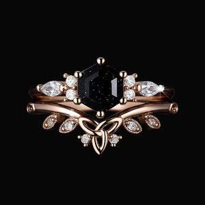 Anello Hexa Bloom