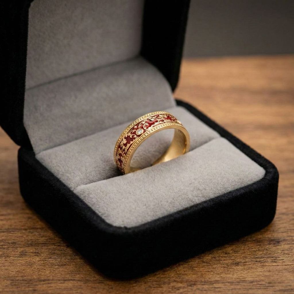Ember Promise Ring - Norse Women's Ring - Alternative Angle | Epic Loot Shop