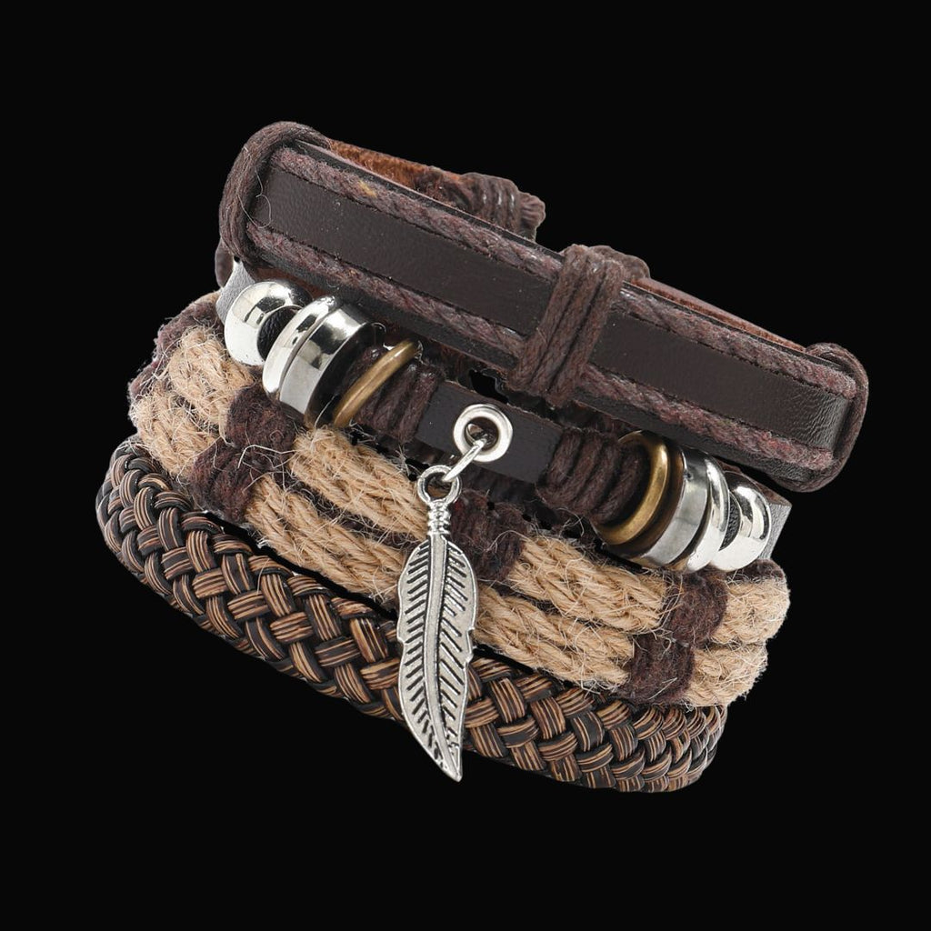 Raven's Feather Bracelet