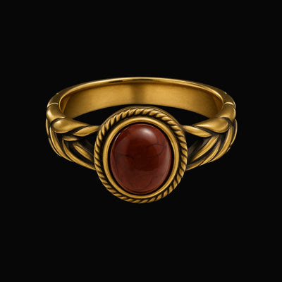 Golden Rowan Ring