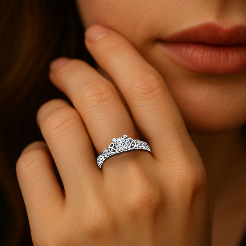 Brithael Ring - Norse Women's Ring - Authentic Design View | Epic Loot Shop