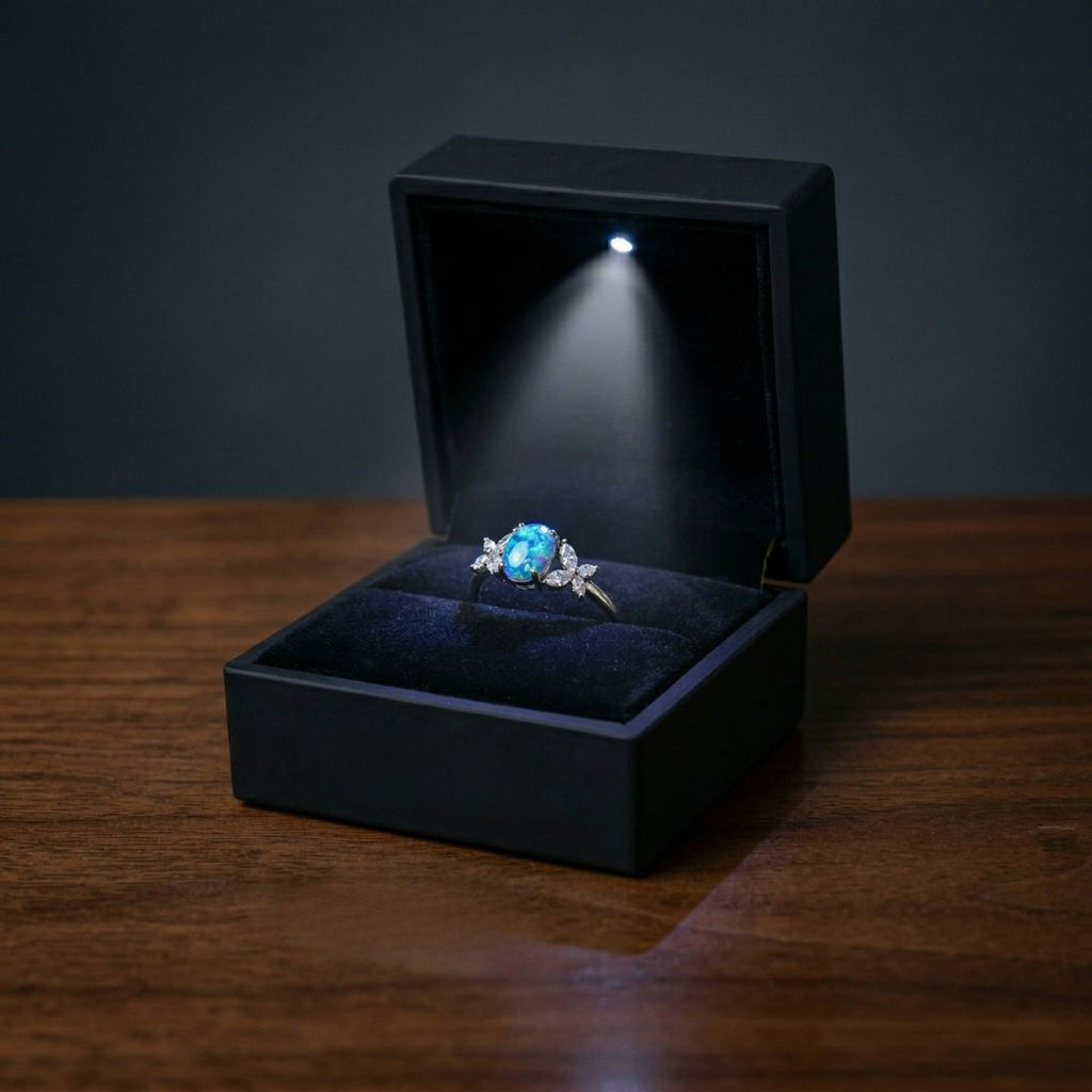 Eternal Tide Bloom Ring - Norse Women's Ring - Alternative Angle | Epic Loot Shop