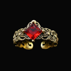 Anello Corona di Fiamma