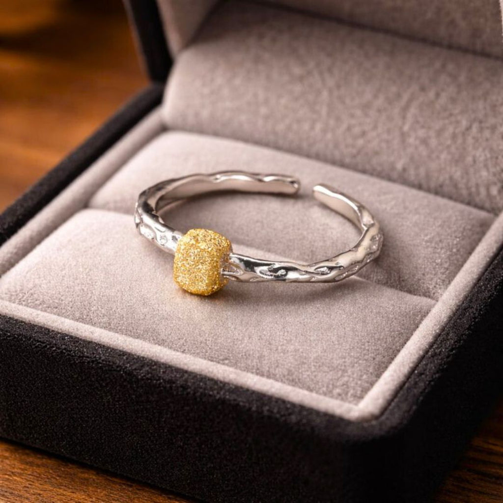 Golden Straw Ring - Norse Women's Ring - Alternative Angle | Epic Loot Shop