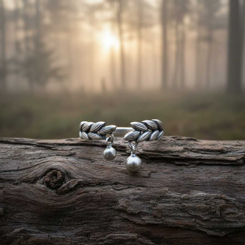 Harvest of Freyr Ring - Norse Women's Ring - Alternative Angle | Epic Loot Shop