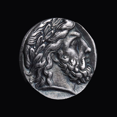 Replica of Zeus & Horseman Ancient Coin