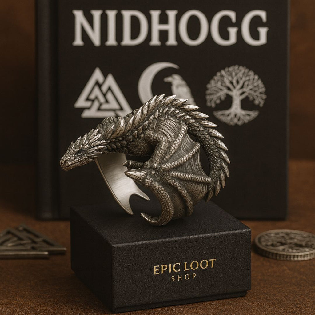 Nidhogg Dragon Ring - Stainless Steel