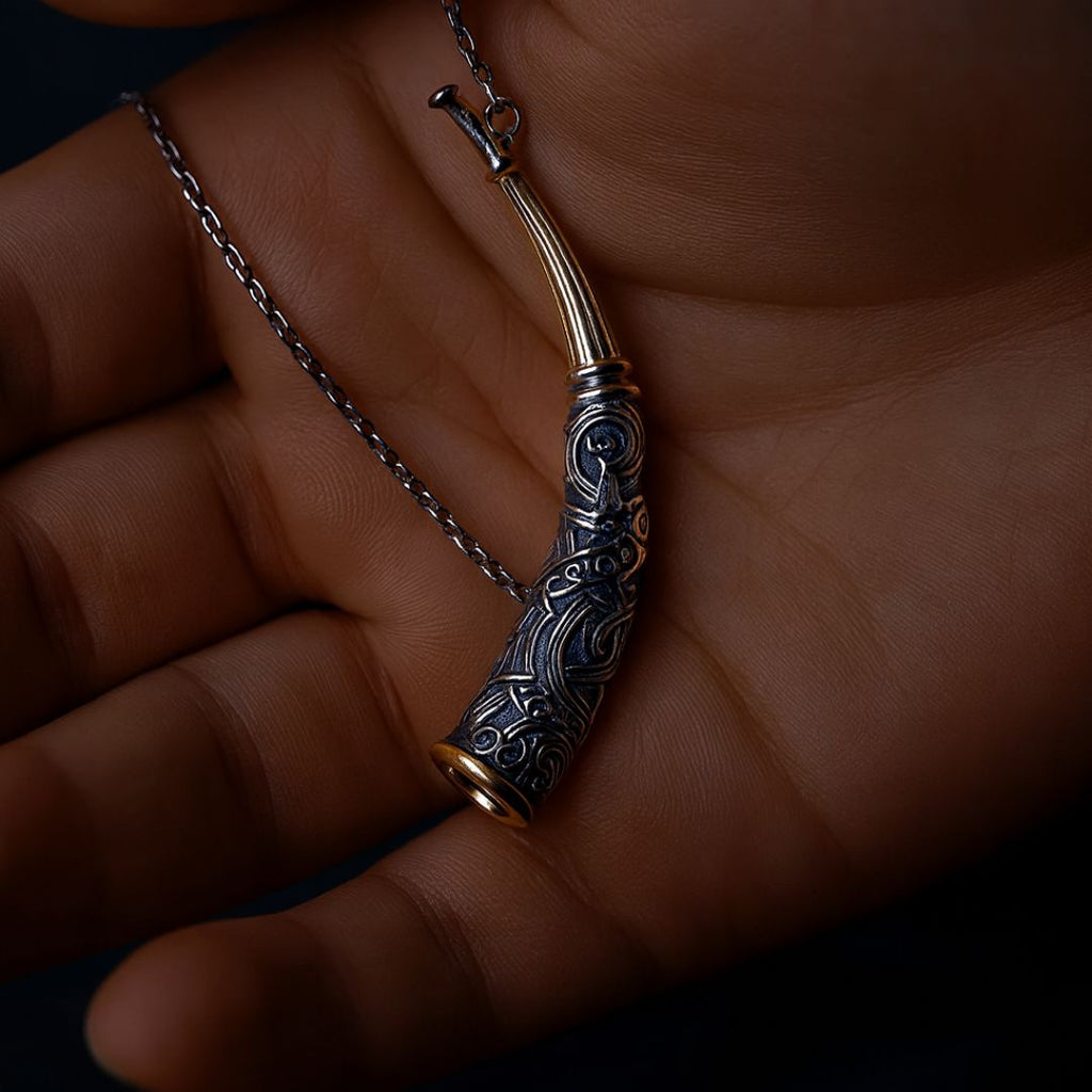 Northern Call Necklace - Viking Necklace - Alternative Angle | Epic Loot Shop