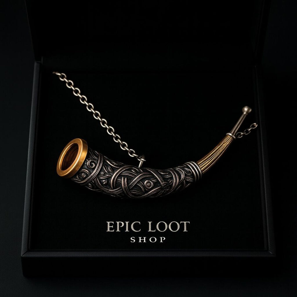 Northern Call Necklace - Viking Necklace - Authentic Design View | Epic Loot Shop