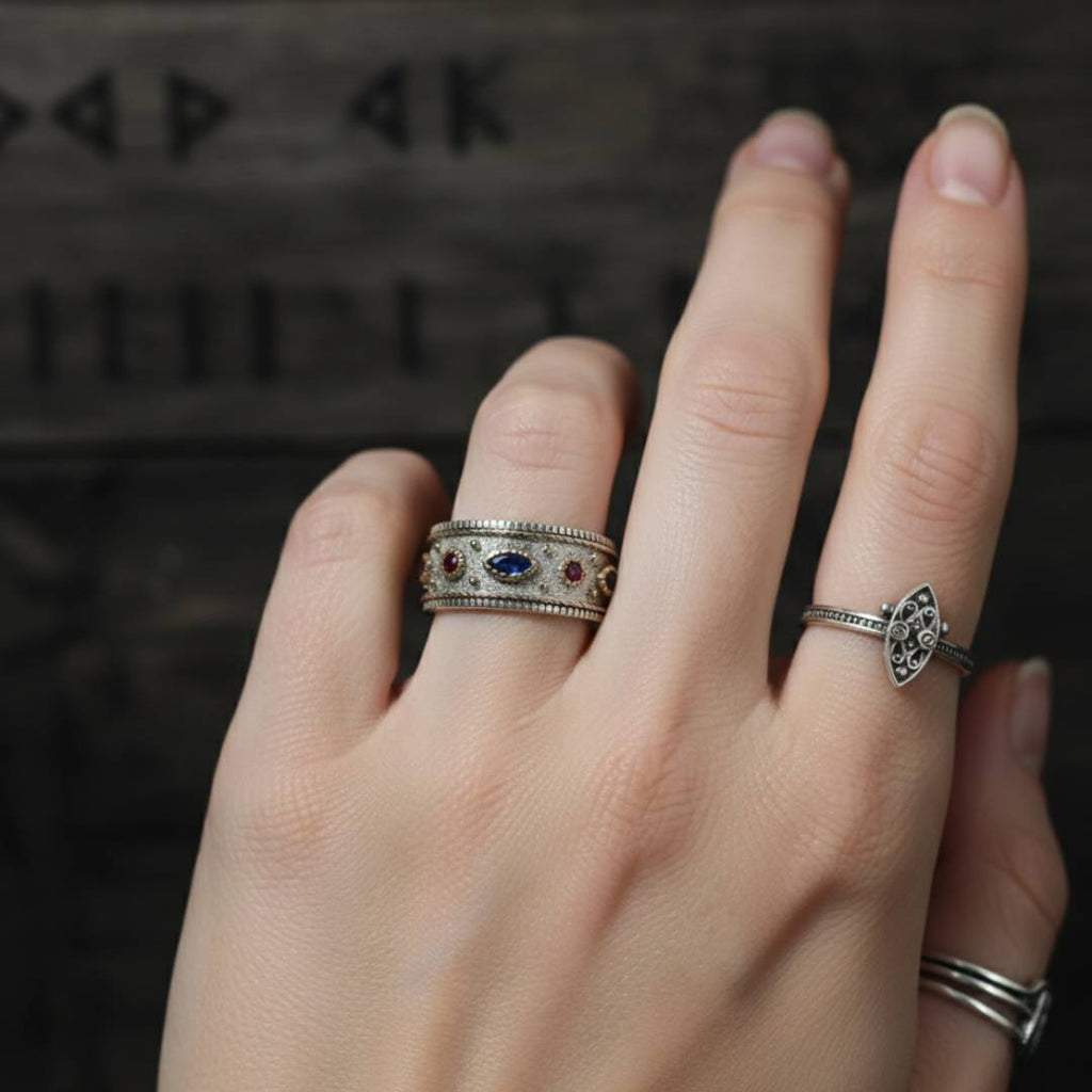 Palace Royal Ring - Norse Women's Ring - Alternative Angle | Epic Loot Shop