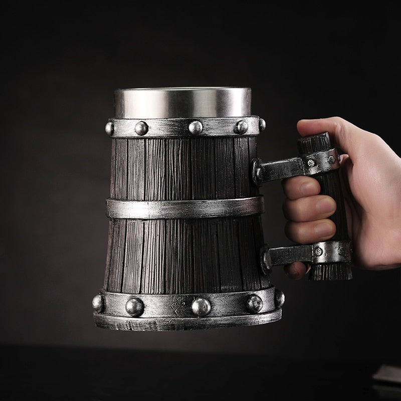 Traditional Viking Wooden Mug