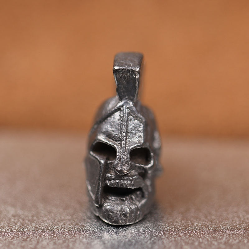 Ancient Greece Spartan Warrior Helmet Skull Bead