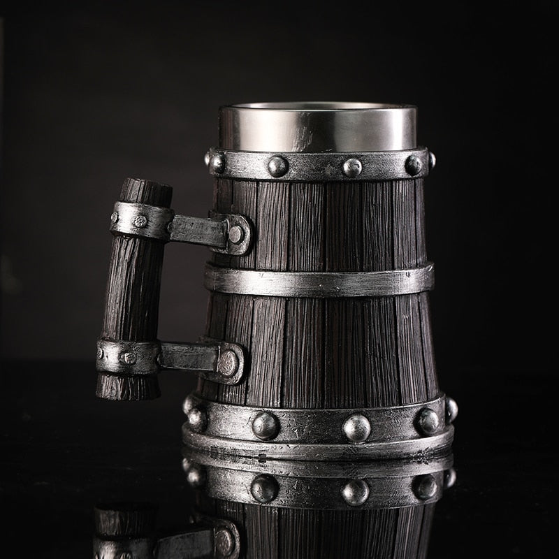 Traditional Viking Wooden Mug
