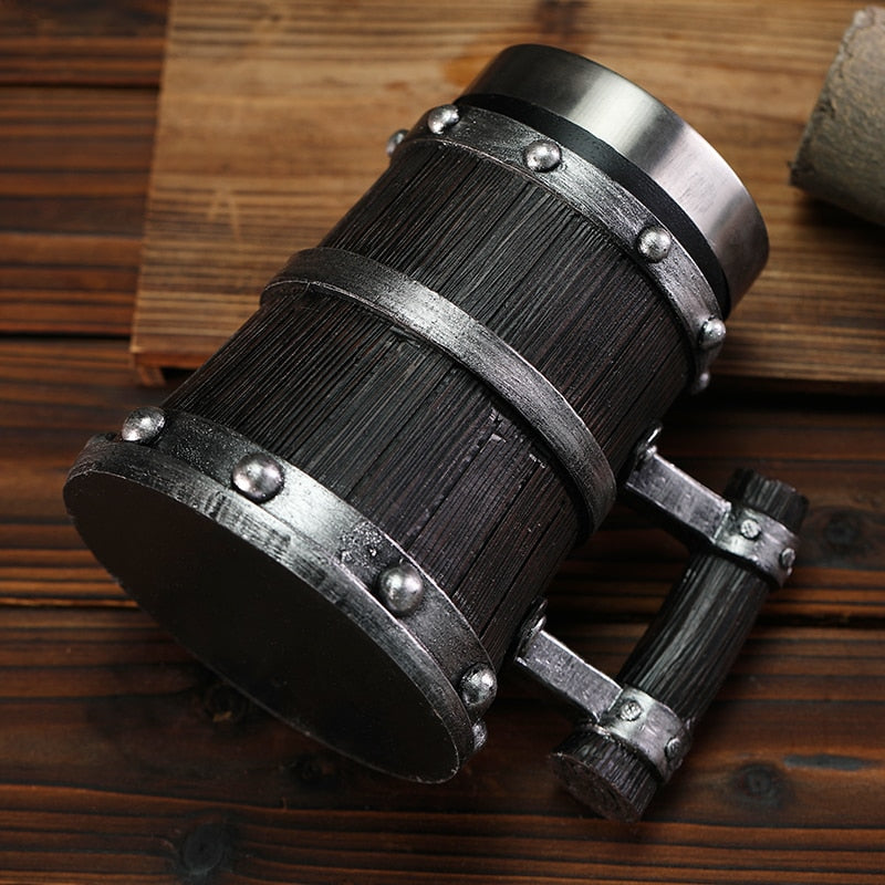 Traditional Viking Wooden Mug