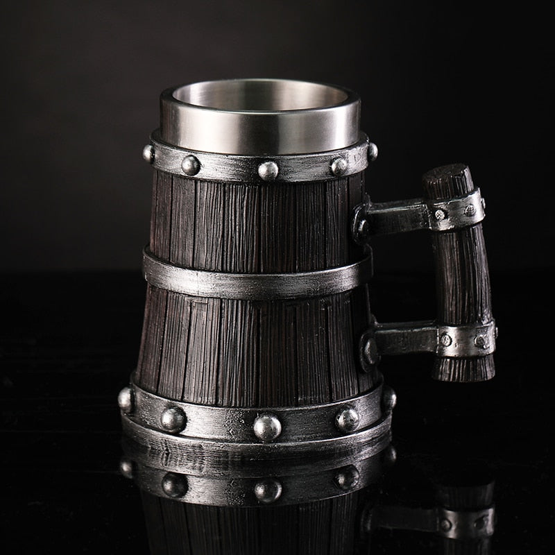 Traditional Viking Wooden Mug