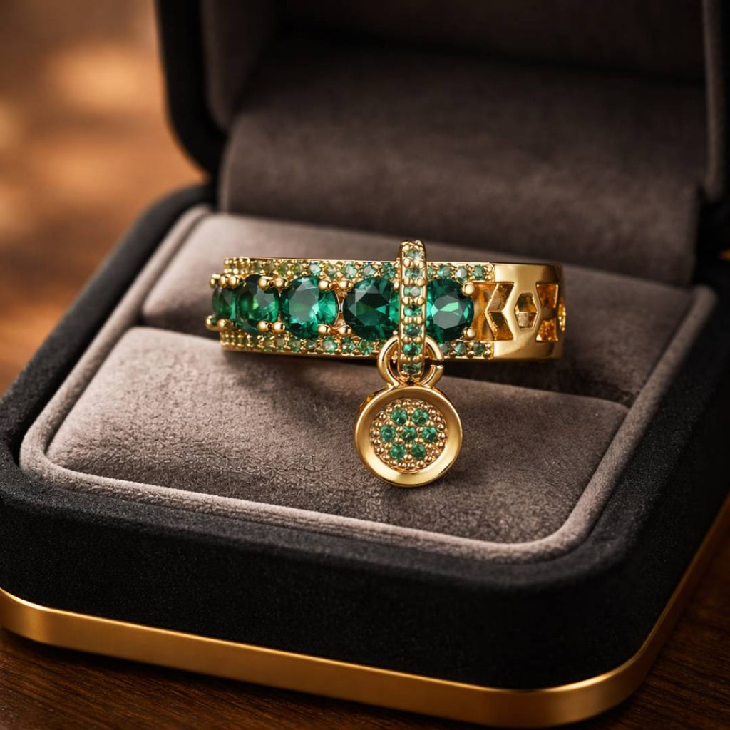 The Verdant Halo - Norse Women's Ring | Epic Loot Shop