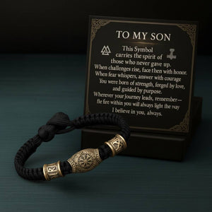 Al Mio Figlio | Bracciale Guardia Runica
