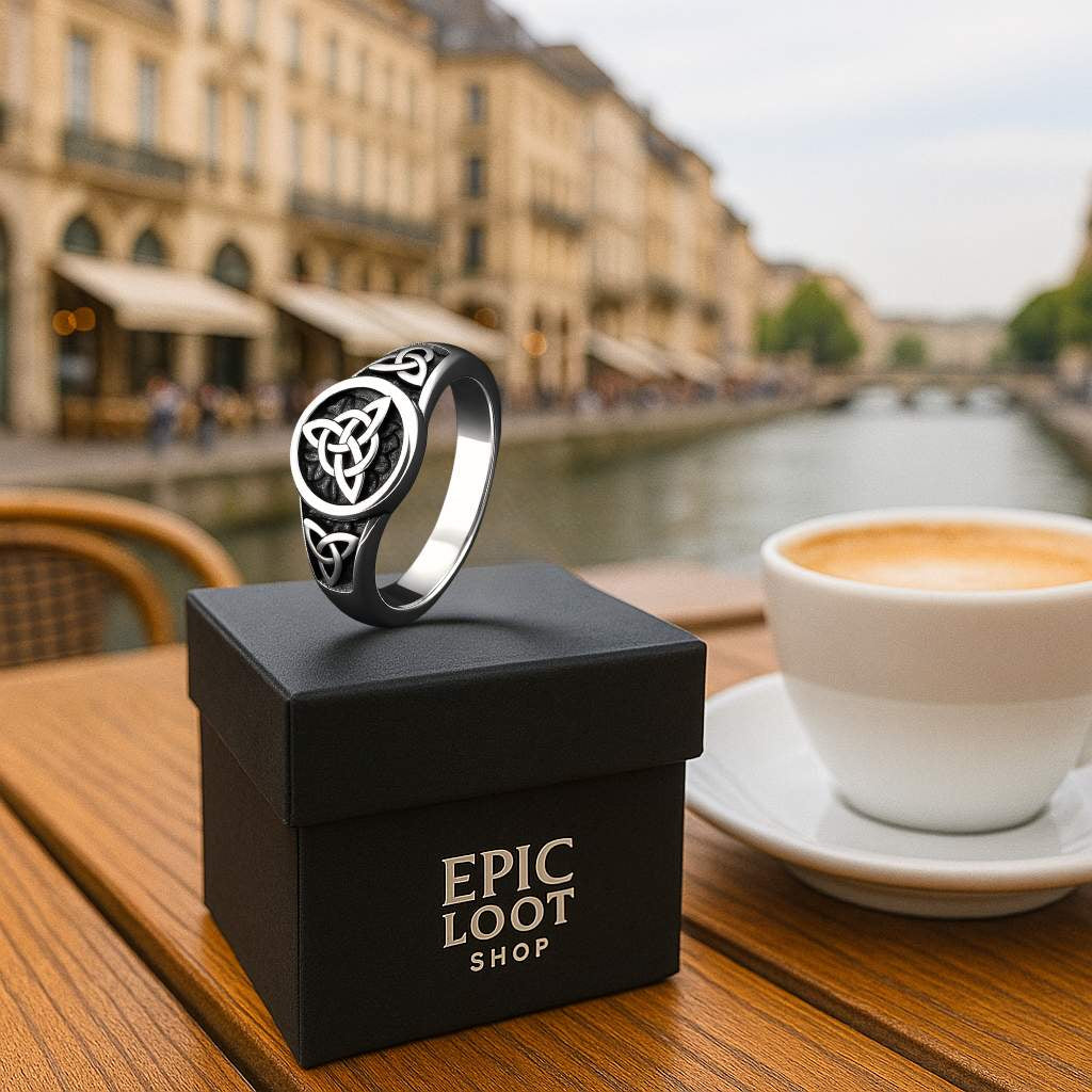 Trinity of Balance - Norse Women's Ring - Alternative Angle | Epic Loot Shop
