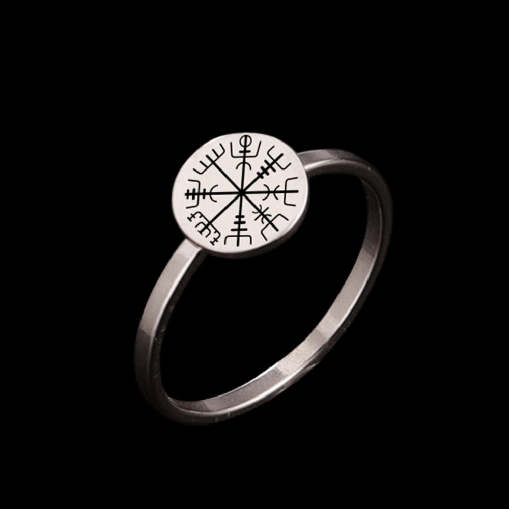 Vegvisir Viking Ring for Women