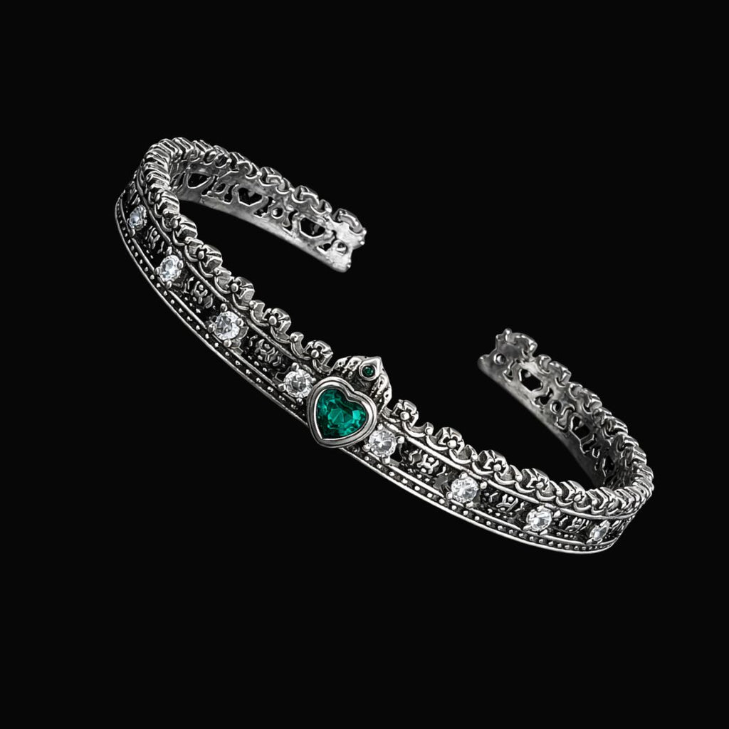 Verdant Crown Bracelet - Norse Women's Bracelet - Detailed View | Epic Loot Shop