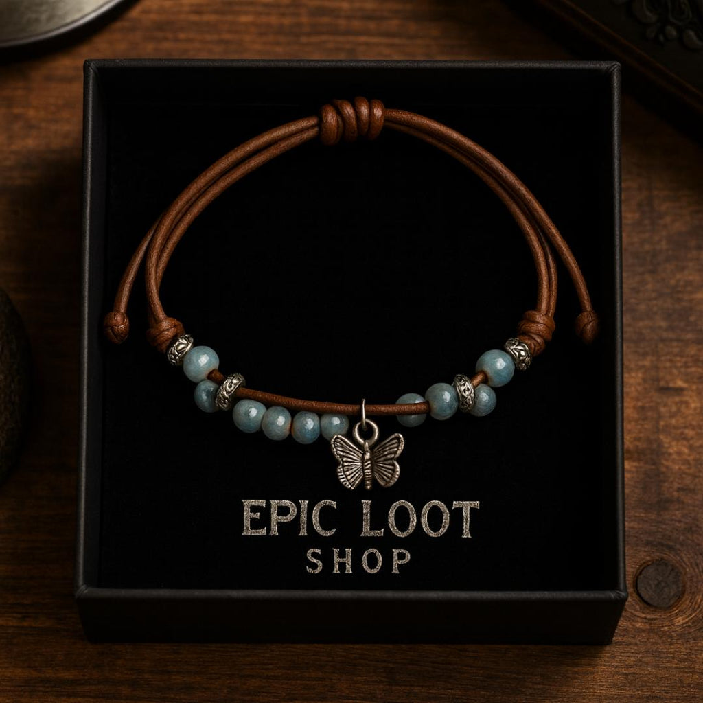 Wings of Eir Bracelet - Norse Women's Bracelet - Close-up | Epic Loot Shop