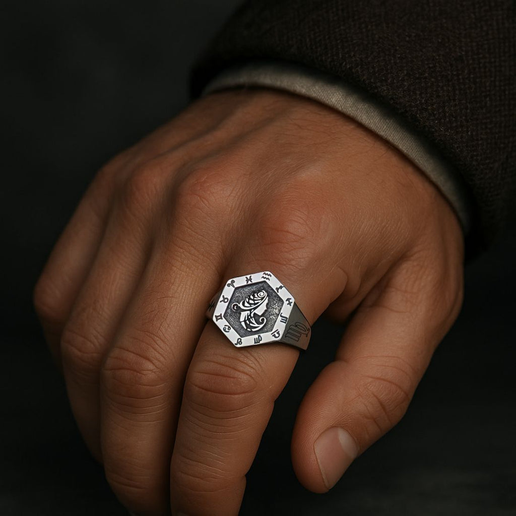 Virgo Zodiac Ring
