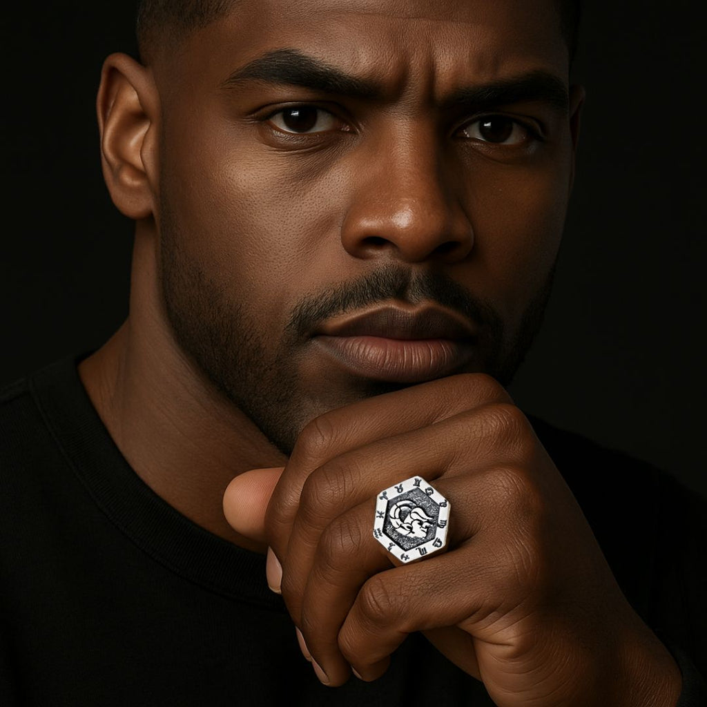 Capricorn Zodiac Ring