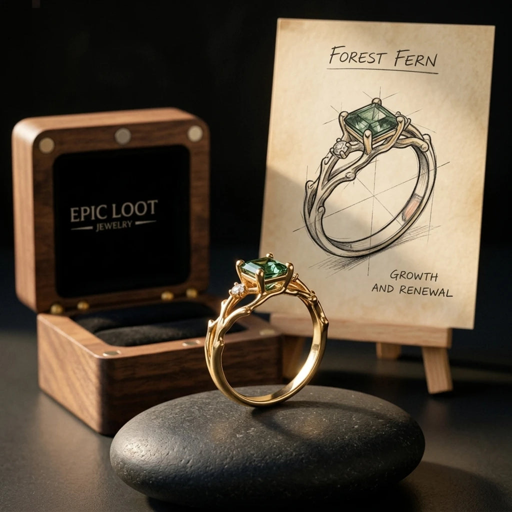 FOREST FERN RING
