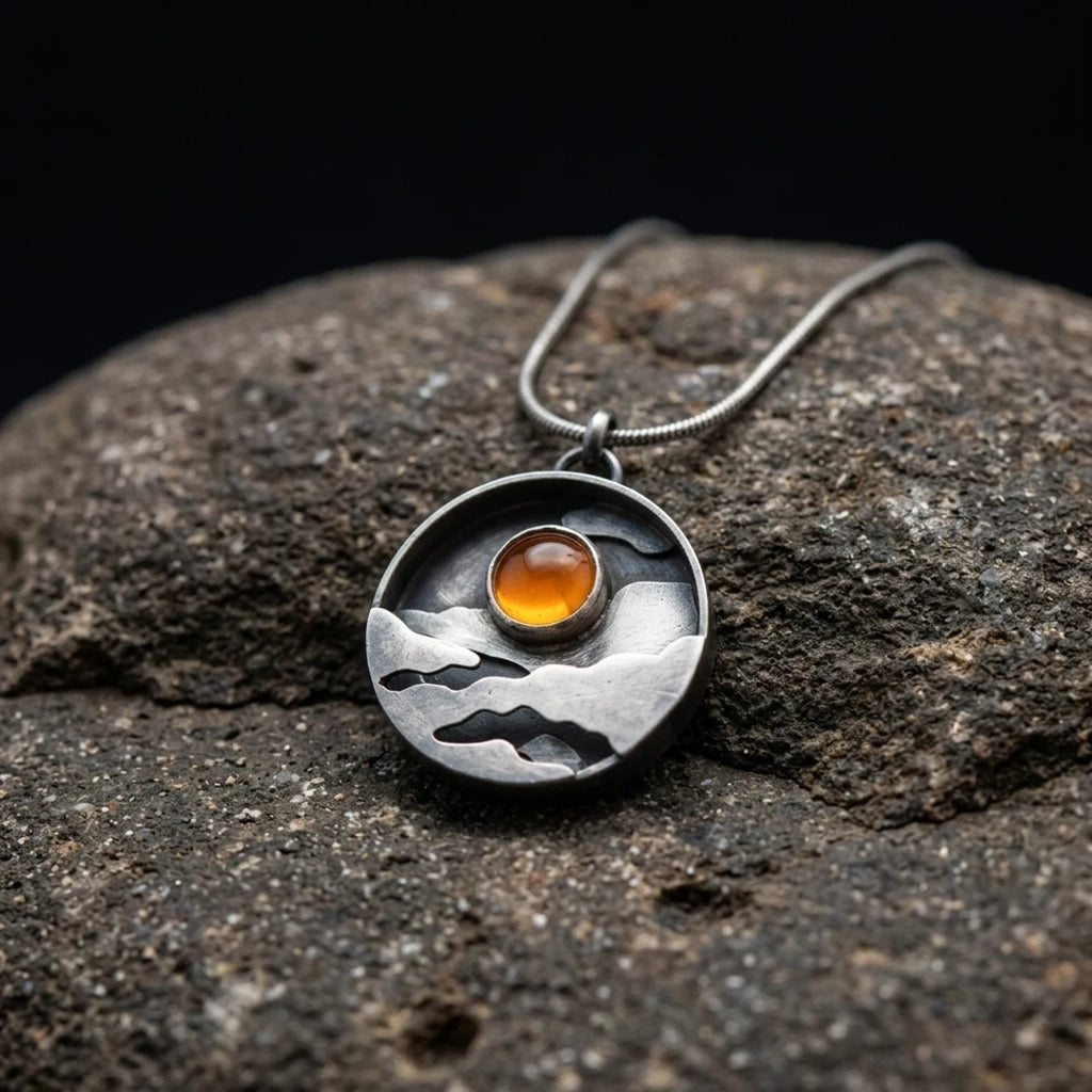 MOUNTAIN SUNSET NECKLACE