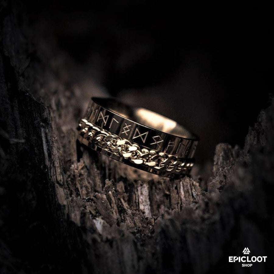 Runic Rotating Ring