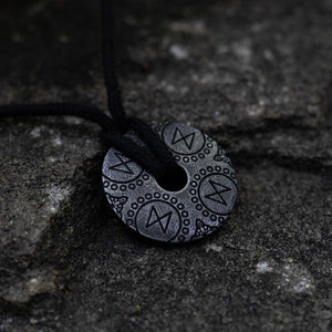 Collana Con Ciondolo Runa Dagaz