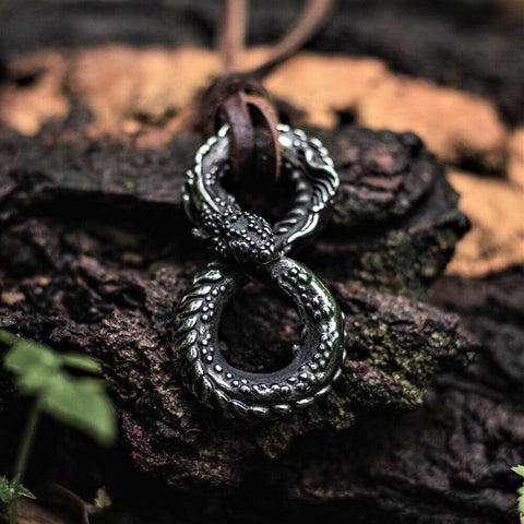 Jormungandr Snake Necklace