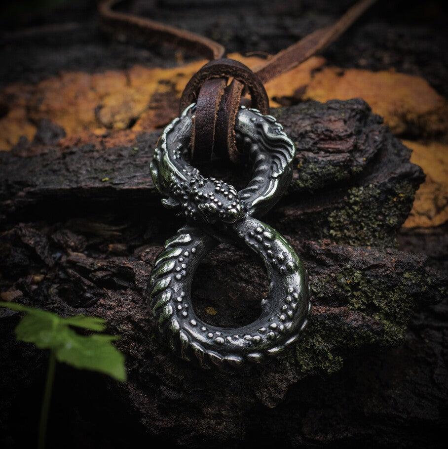Jormungandr Snake Necklace