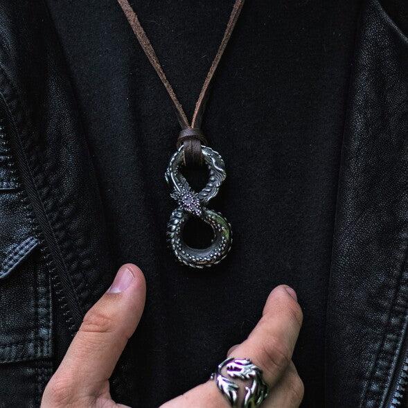 Jormungandr Snake Necklace