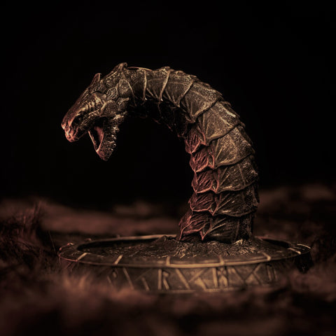 World Serpent Jormungandr Incense Burner