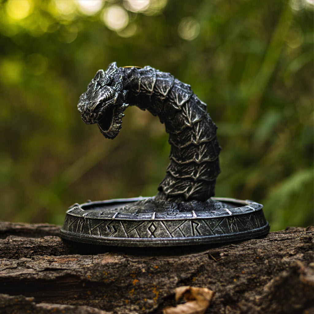 World Serpent Jormungandr Incense Burner