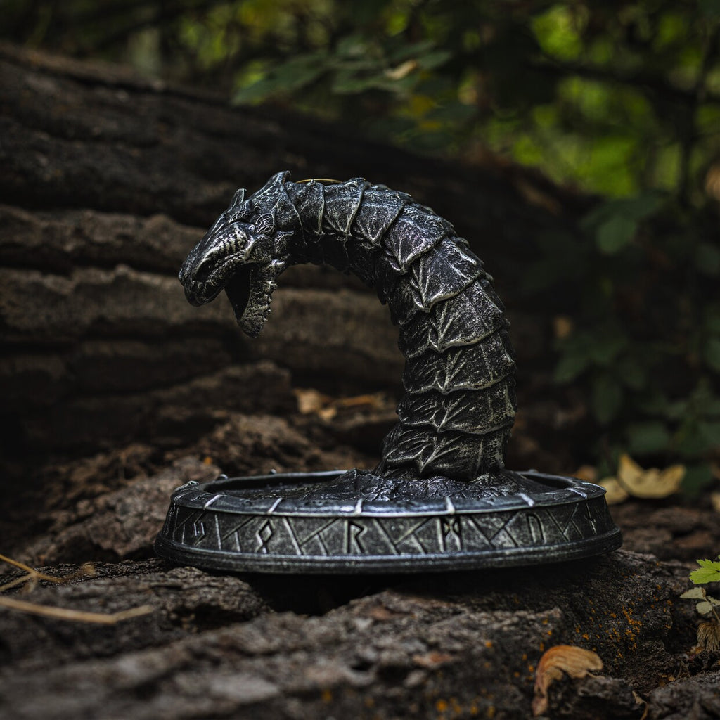 World Serpent Jormungandr Incense Burner